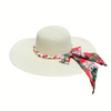 Sombrero de Verano Playa Mujer Modelo Dayanna - Ivory