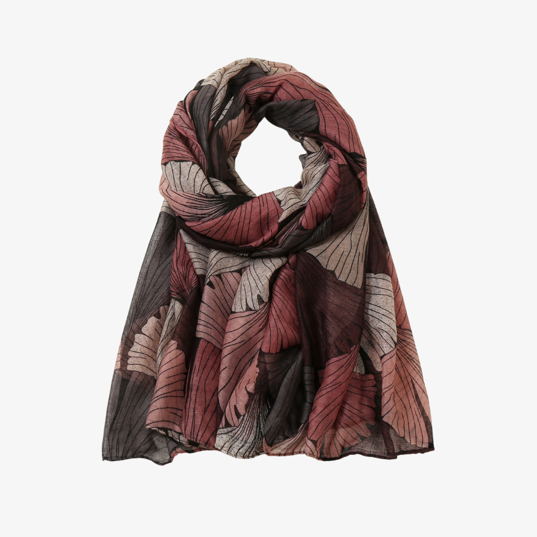 Pashmina Lizzie Bufanda con estampado floral