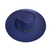 Sombrero Vaquero Unisex de Pana Cinta - Azul - 59cm