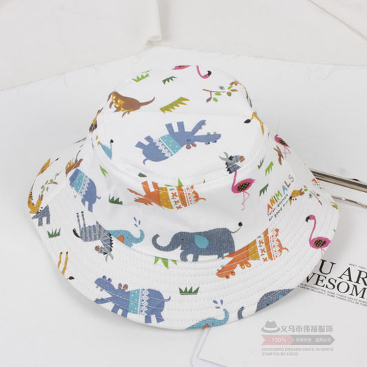 Bucket hat Safari Blanco 54cm: Gorro para niño de 4 a 6 años