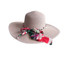 Sombrero de Verano Playa Mujer Modelo Dayanna - Palo Rosa