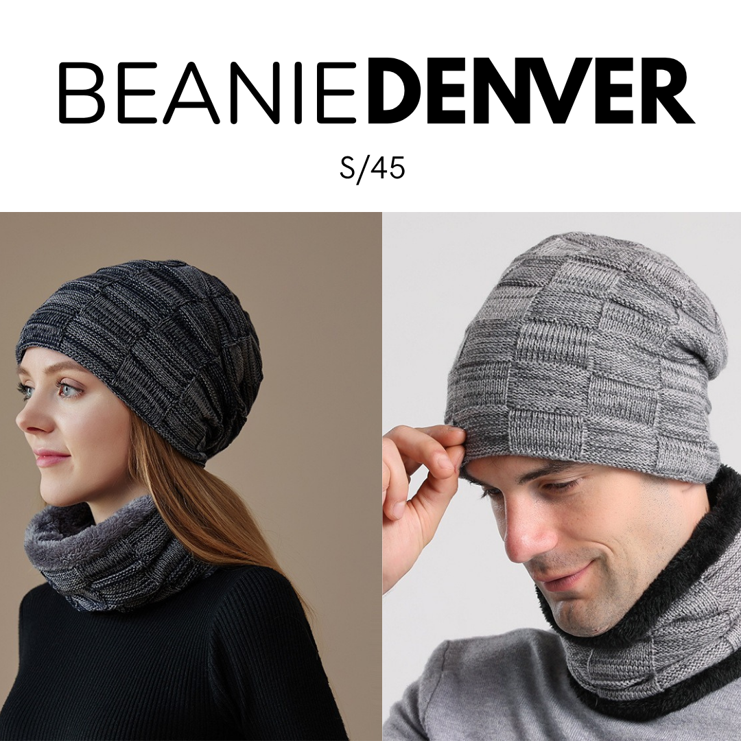 Beanie Gorro Chullo Denver con polar interior