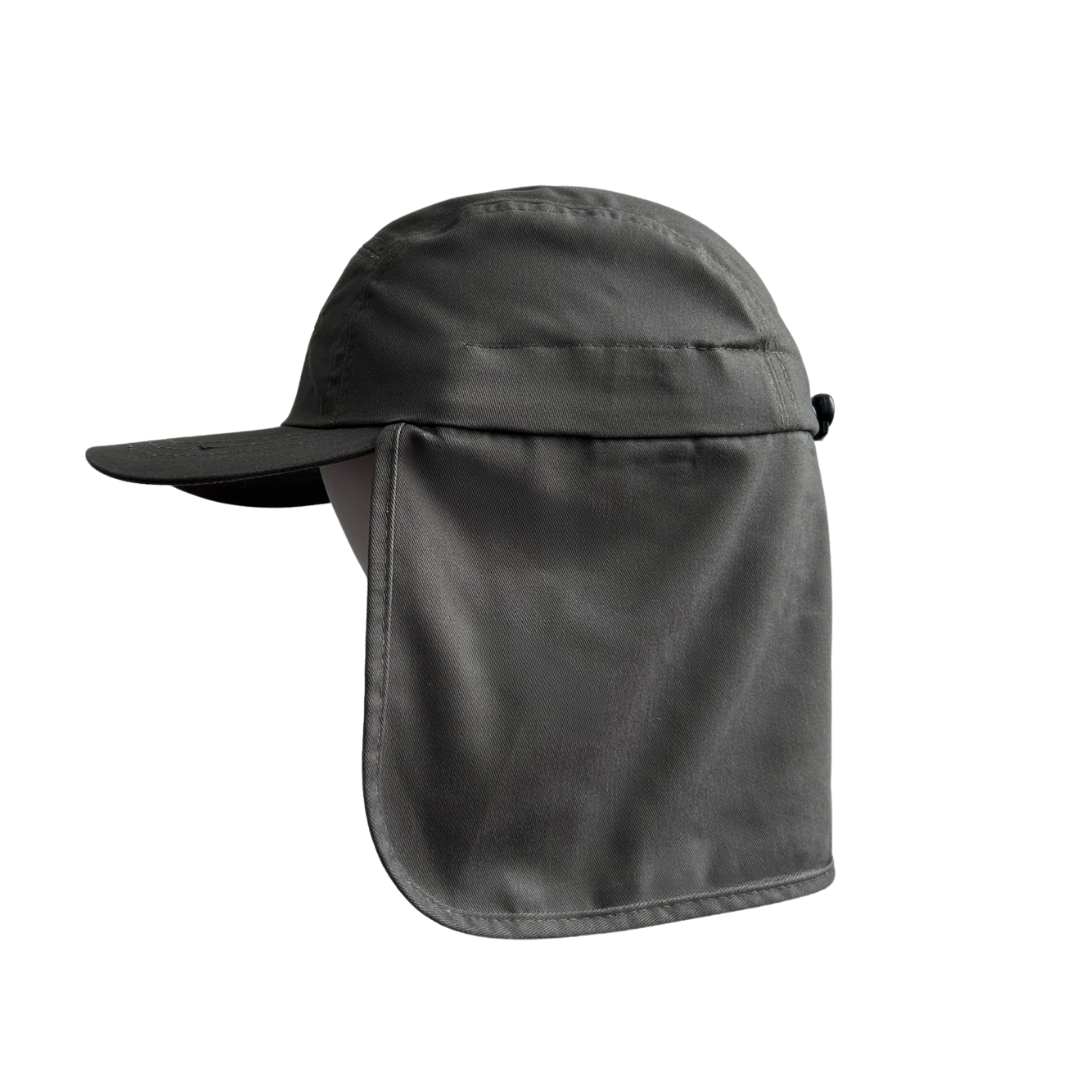 Cubre Nuca - Gris Calama - Sombrero Gorro Alta Proteccion Sol