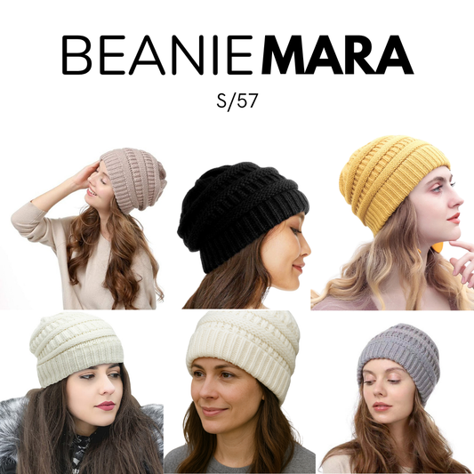 Beanie Mara de Lana para Mujer