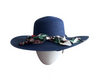 Sombrero de Verano Playa Mujer Modelo Dayanna - Azul