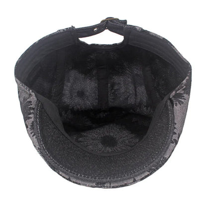 Boina DaisyFlower Denim | Gris Oscuro