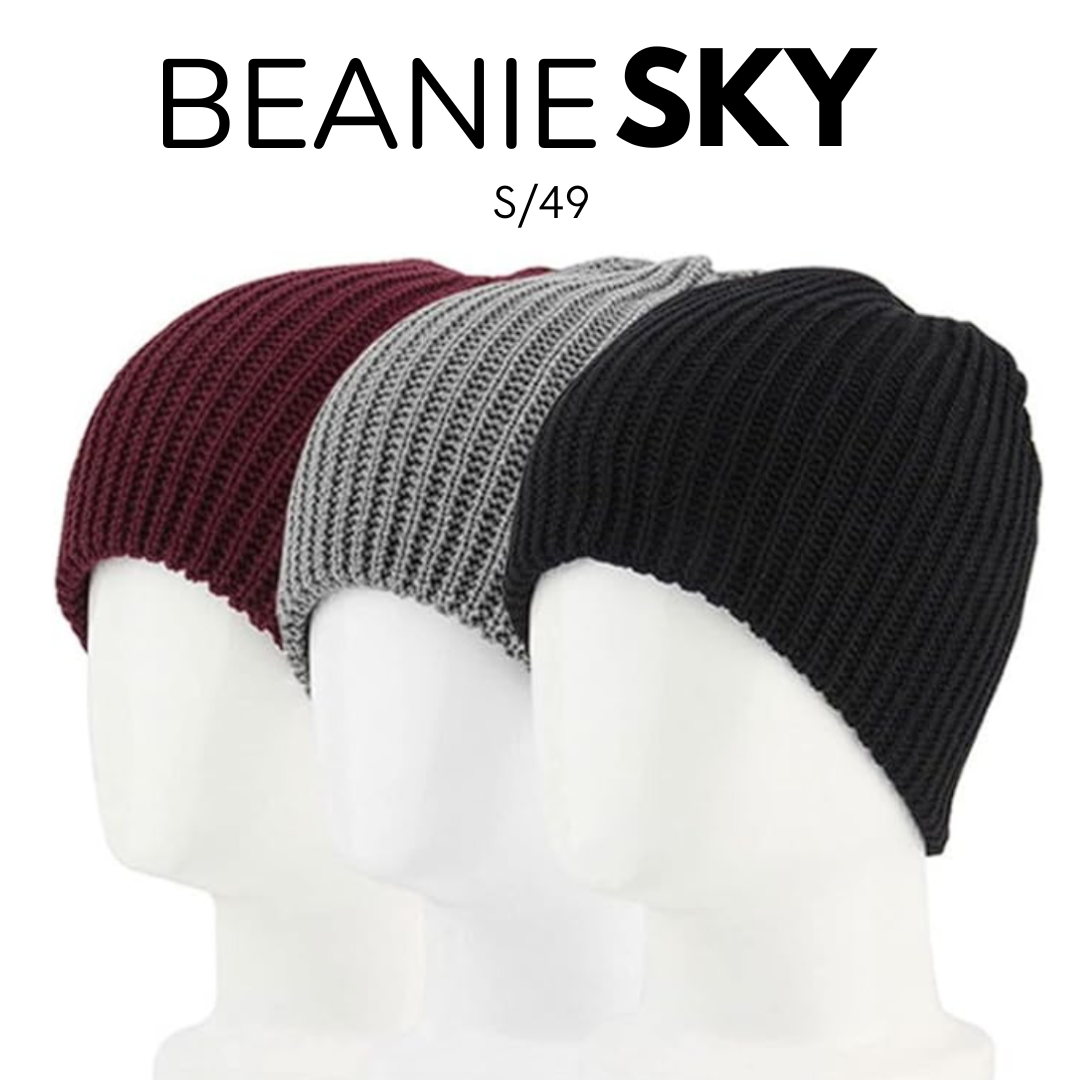Beanie Sky con Doble Capa de Tejido
