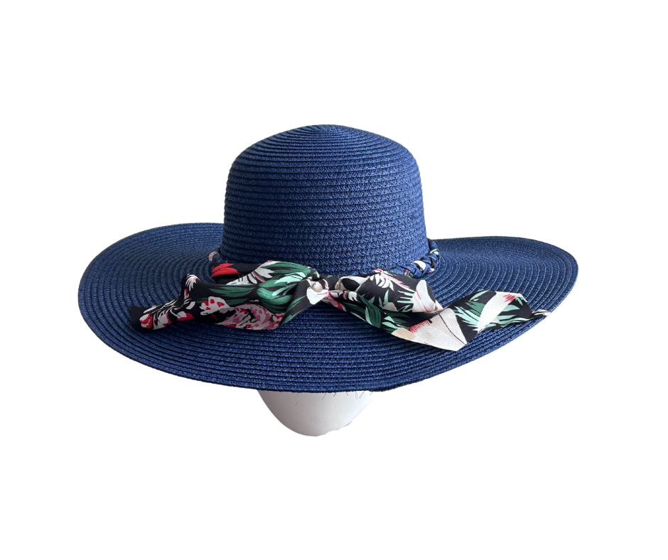 Sombrero de Verano Playa Mujer Modelo Dayanna - Azul