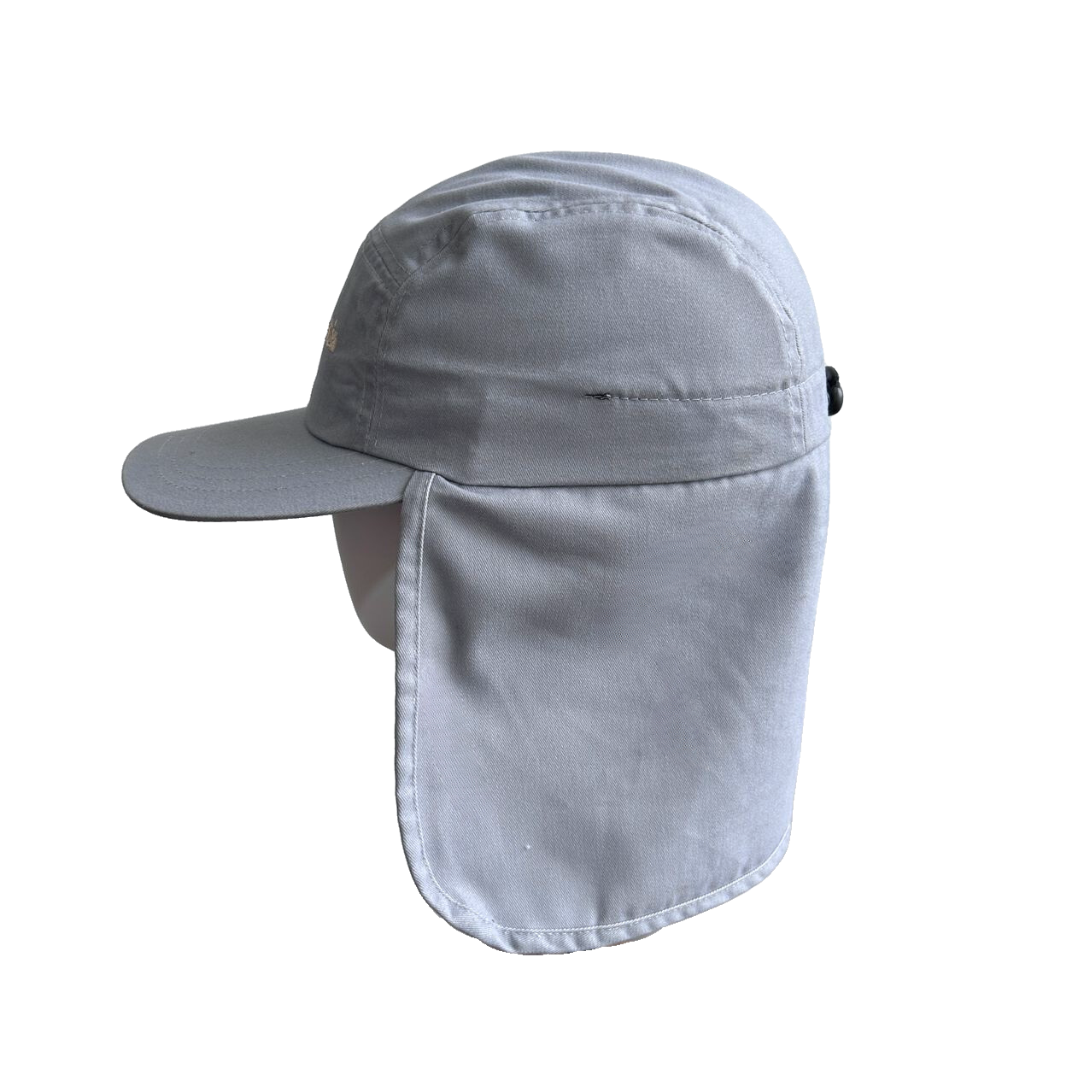 Sombrero Gorro Alta Proteccion Sol Cubre Nuca - Gris claro