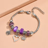 Pulsera Charm Modelo Lovely Morado