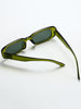 Lentes Gafas de Sol Moore Verde Retro + Estuche