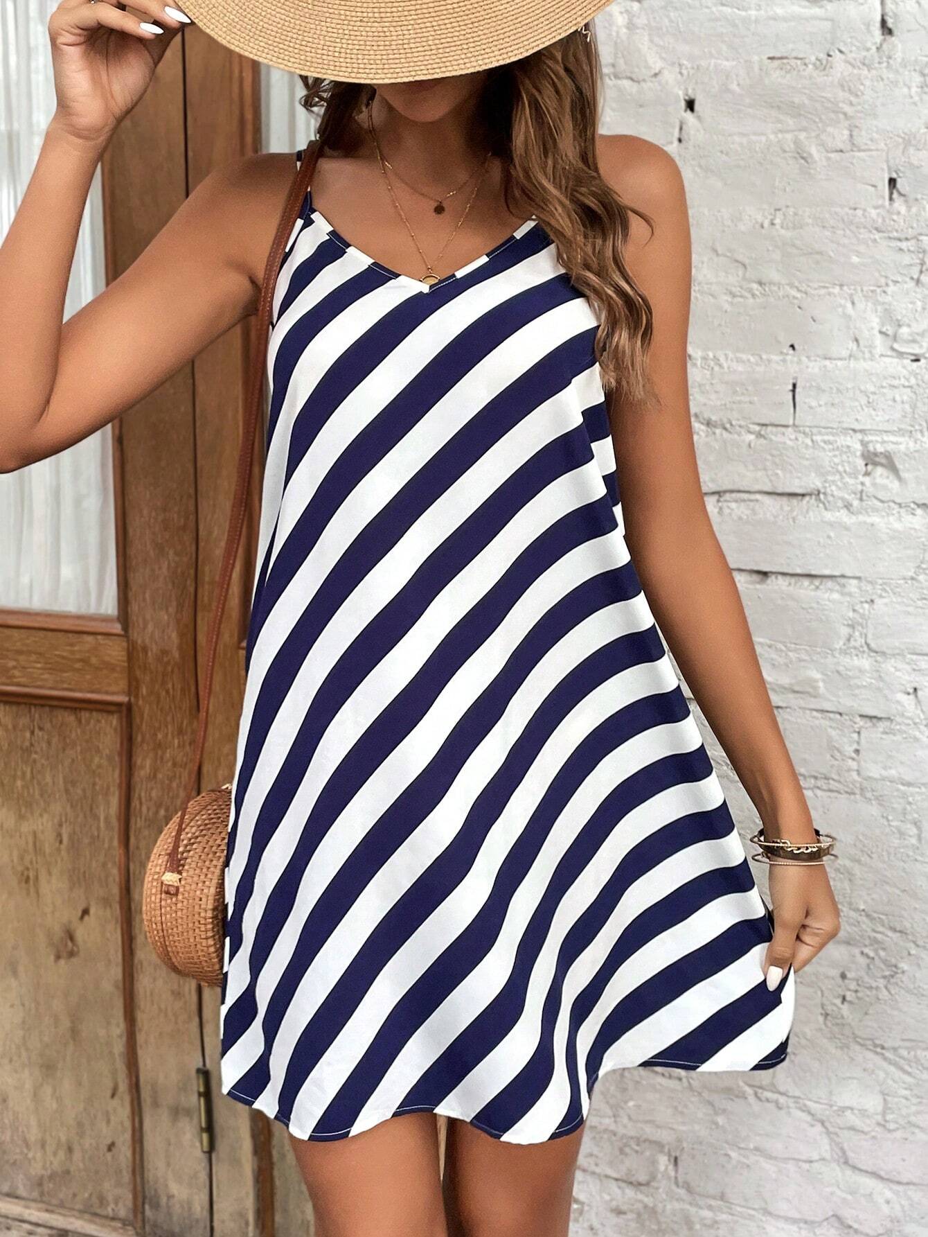 Vestido de verano Haid con rayas en Talla L