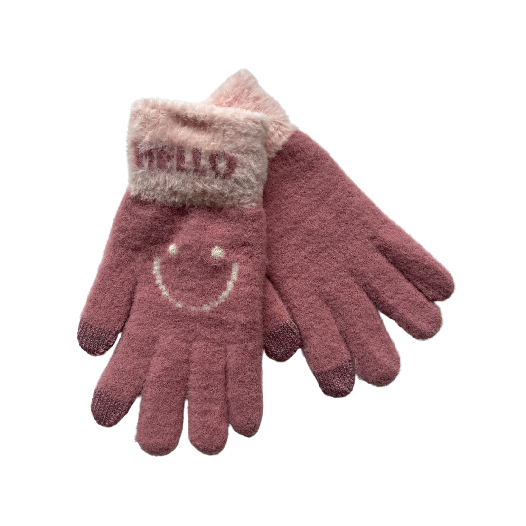 Guantes Unisex Happier con Compatibilidad Táctil