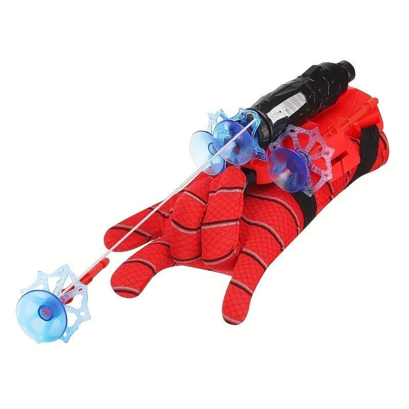 Guante Lanza Telarañas SpiderMan y 2 dardos telaraña: ¡Conviértete en el Súper Héroe de la Aventura!