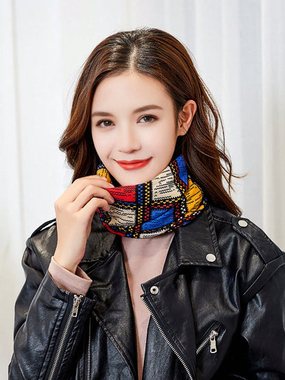 Beanie Cuellera 2 en 1 CheckBlend | Multicolor