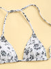 Bikini Marela - modelo de 3 piezas con estampado floral - Talla M