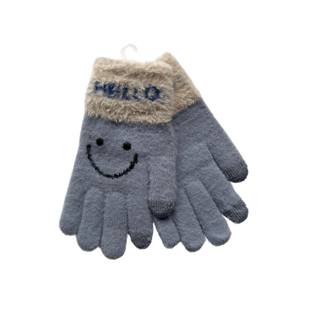 Guantes Unisex Happier con Compatibilidad Táctil