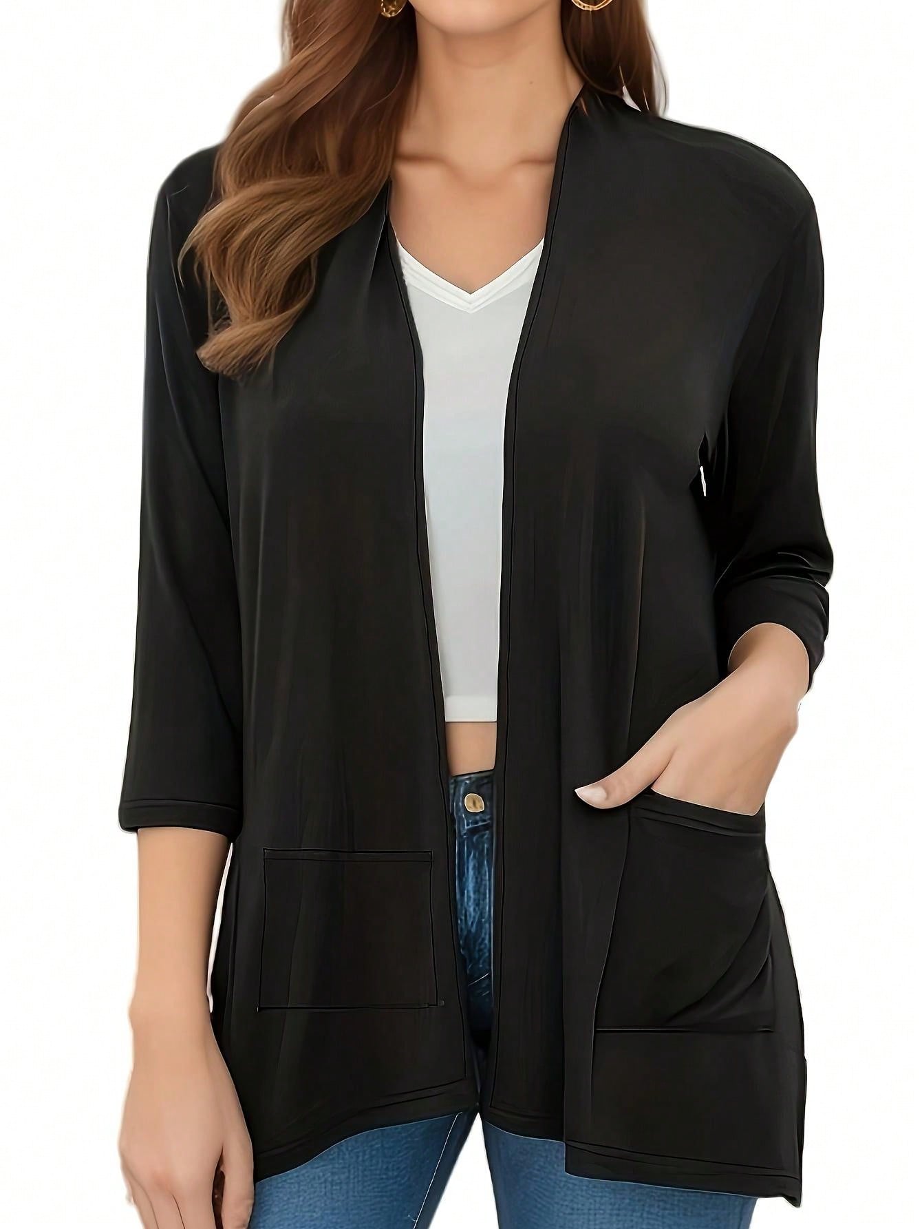 Cardigan para Mujer Kaeli Negro - Talla M