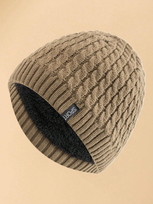 Beanie Nordic Gorro Unisex Trenzado | Khaki