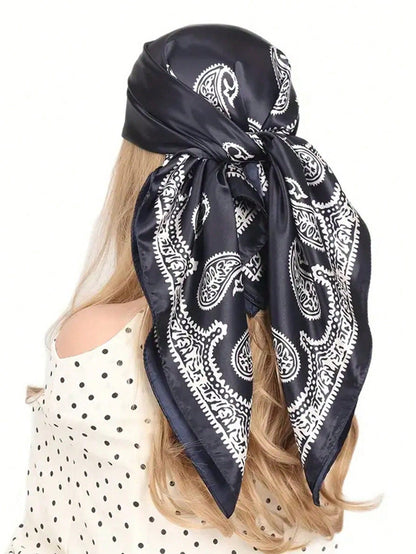 Pañoleta Bandana Pañuelo Orbita de 90x90cm