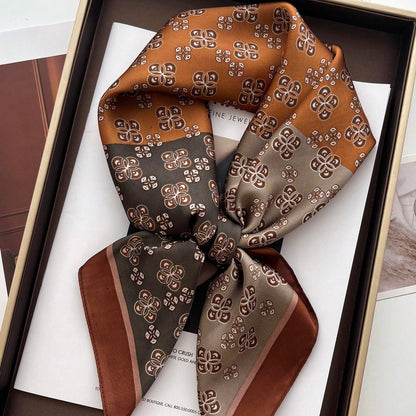 Pañoleta Bandana Pañuelo Caramel de 70x70 cm
