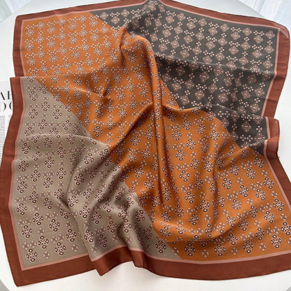 Pañoleta Bandana Pañuelo Caramel de 70x70 cm