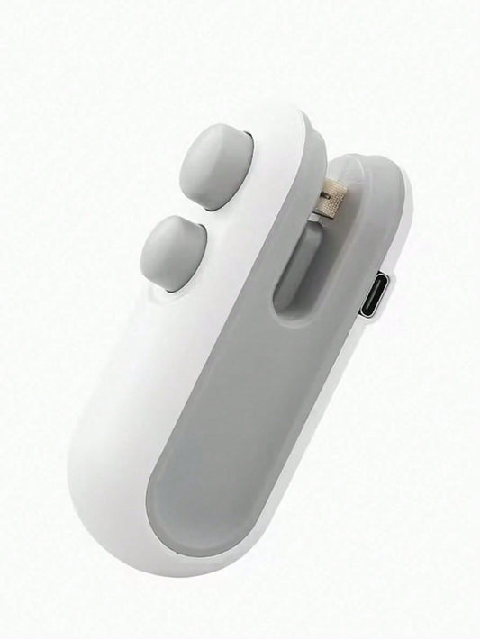 MINI SELLADOR DE BOLSAS PORTÁTIL (USB RECARGABLE)