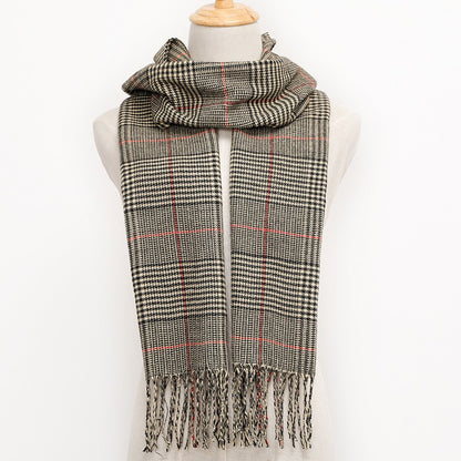 Bufanda Kingsley Chalina hombre Beige Multicolor