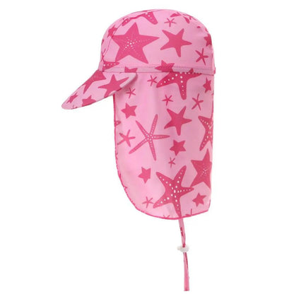 Legionario Estrella Rosado | Gorro Cubrenuca de niños 2 a 6 años 50cm a 54 cm