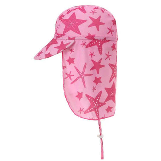 Legionario Estrella Rosado | Gorro Cubrenuca de niños 2 a 6 años 50cm a 54 cm