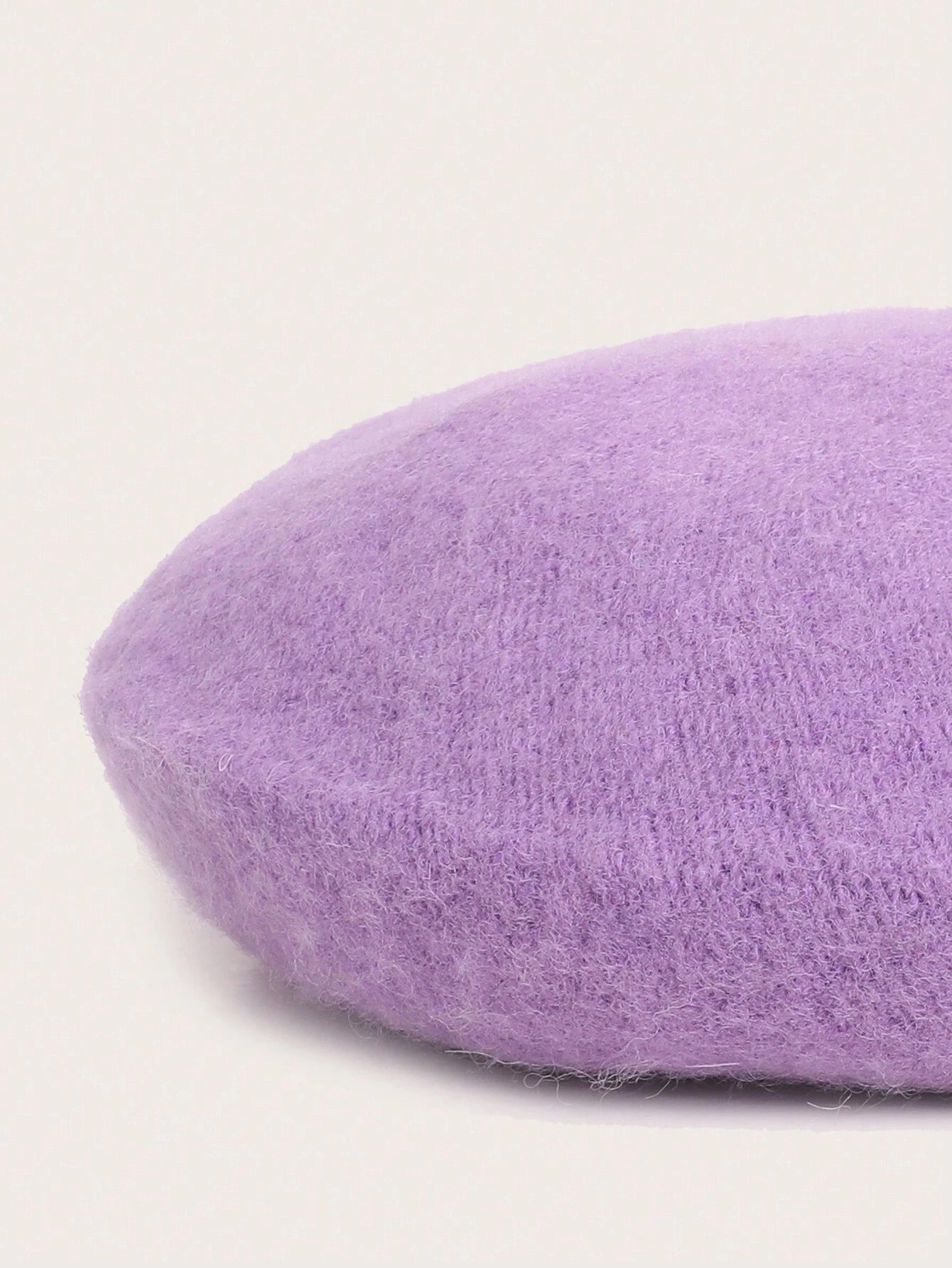 Boina Francesa de Lana para Mujer | Lila