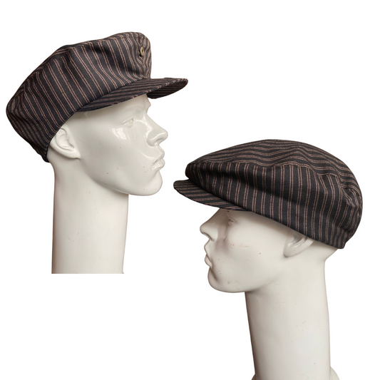 Boina Nation Lei Talla M |estilo europeo Negro/Marrón Rayas