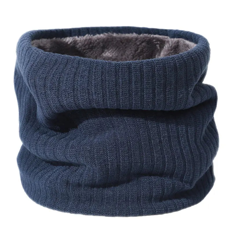 Bufanda Warm Azul Cuellera de Invierno unisex