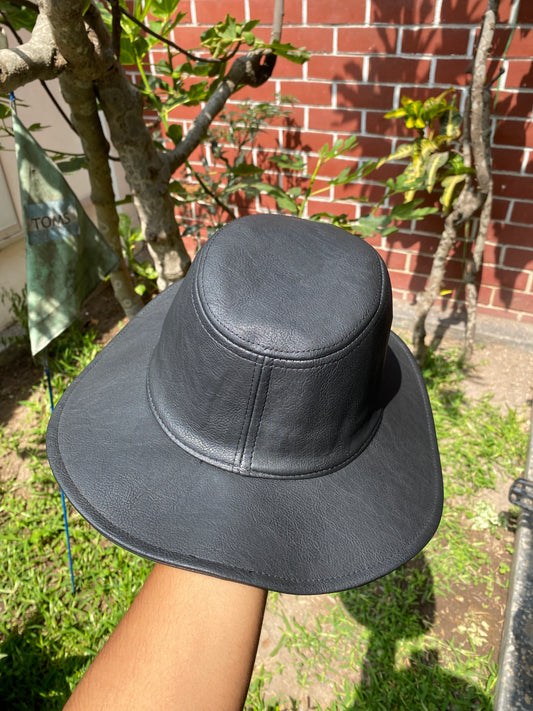  Sombrero Vaquero de Cuero Badboy - 59 cm