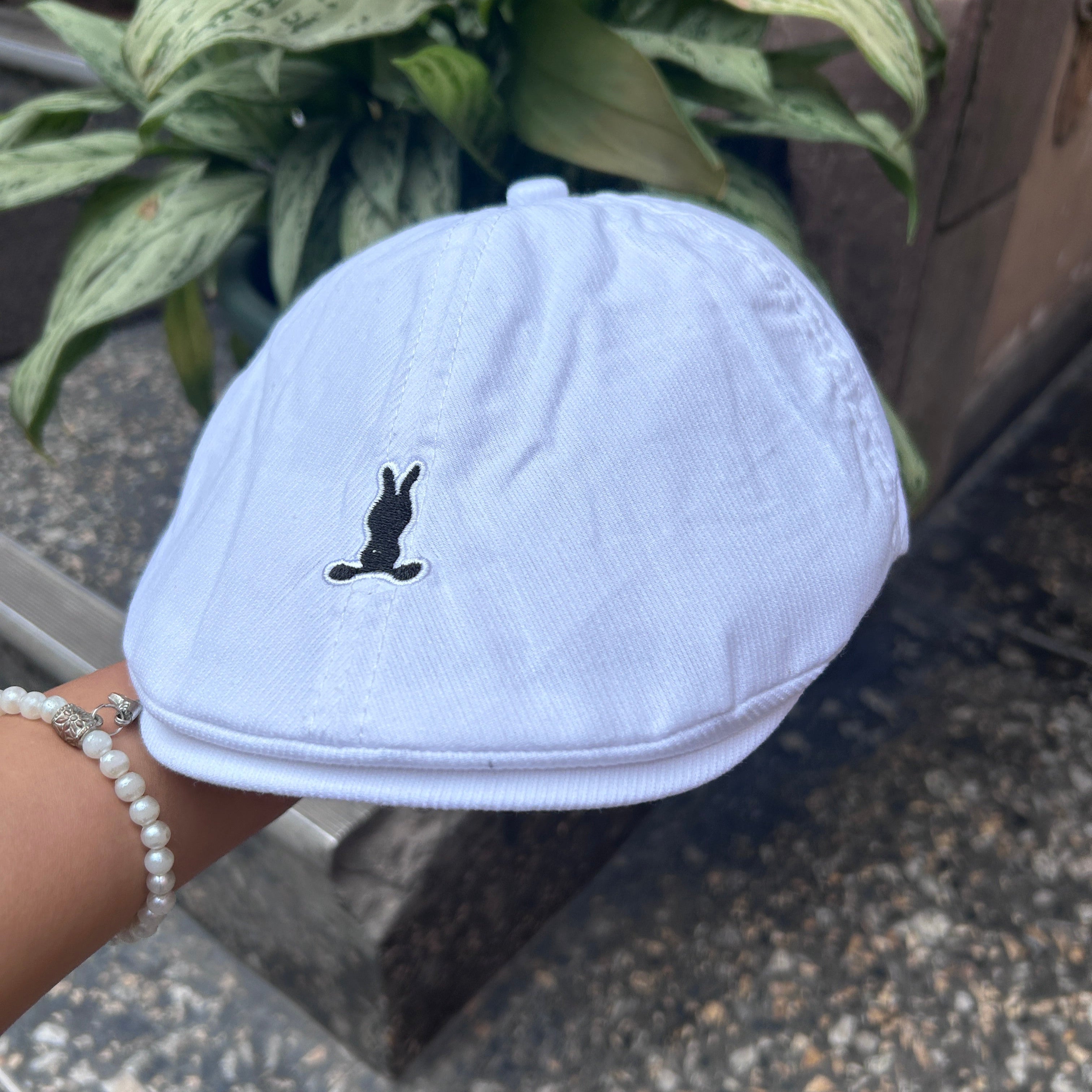 Boina Rabbit Blanco para bebés de 2 a 4 años - Gorro para niños