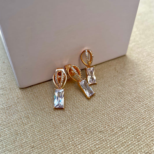 Aretes Elegantes y Dije para collar Dayanna - Pendientes de Mujer