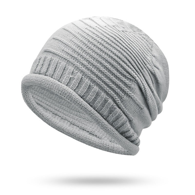 Beanie Sebone con Doble Estilo de Pliegues | Gris