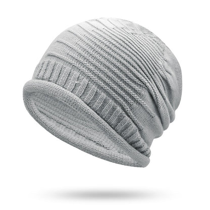 Beanie Sebone con Doble Estilo de Pliegues | Gris