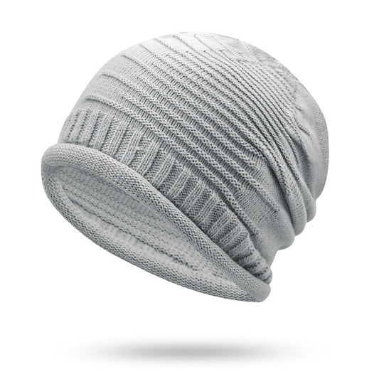 Beanie Sebone con Doble Estilo de Pliegues | Gris