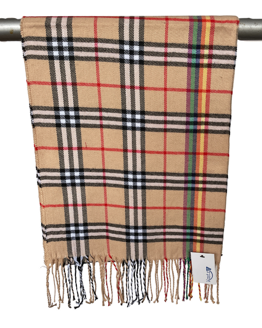 Bufanda Chalina Inti de cuadros Unisex