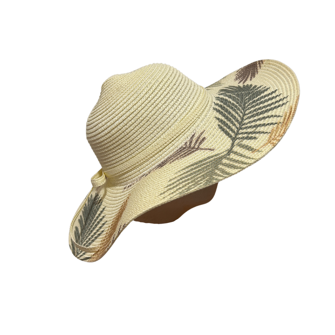 Sombrero de verano playa mujer modelo Brisa - Ivory