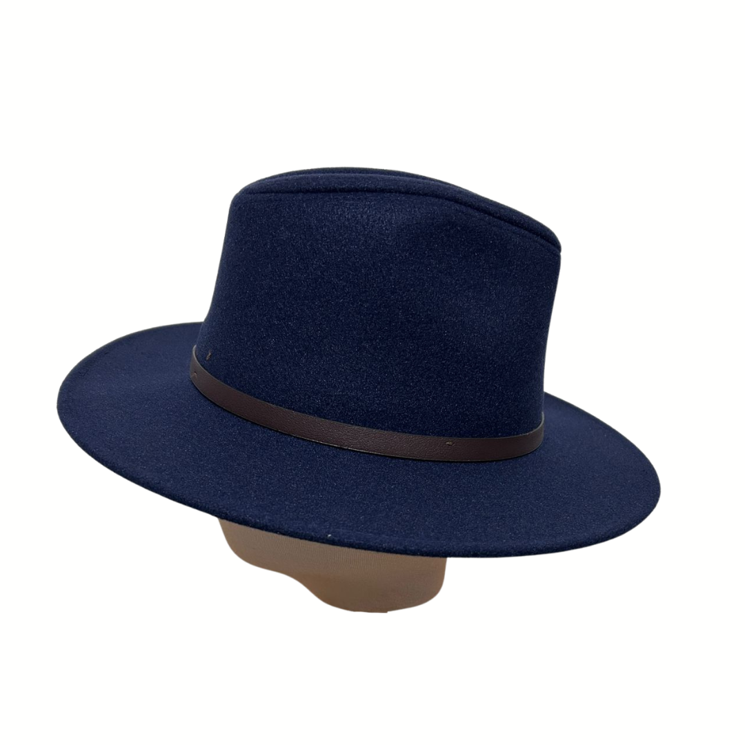 Sombrero Unisex Vaquero de Pana B - Azul - 58cm