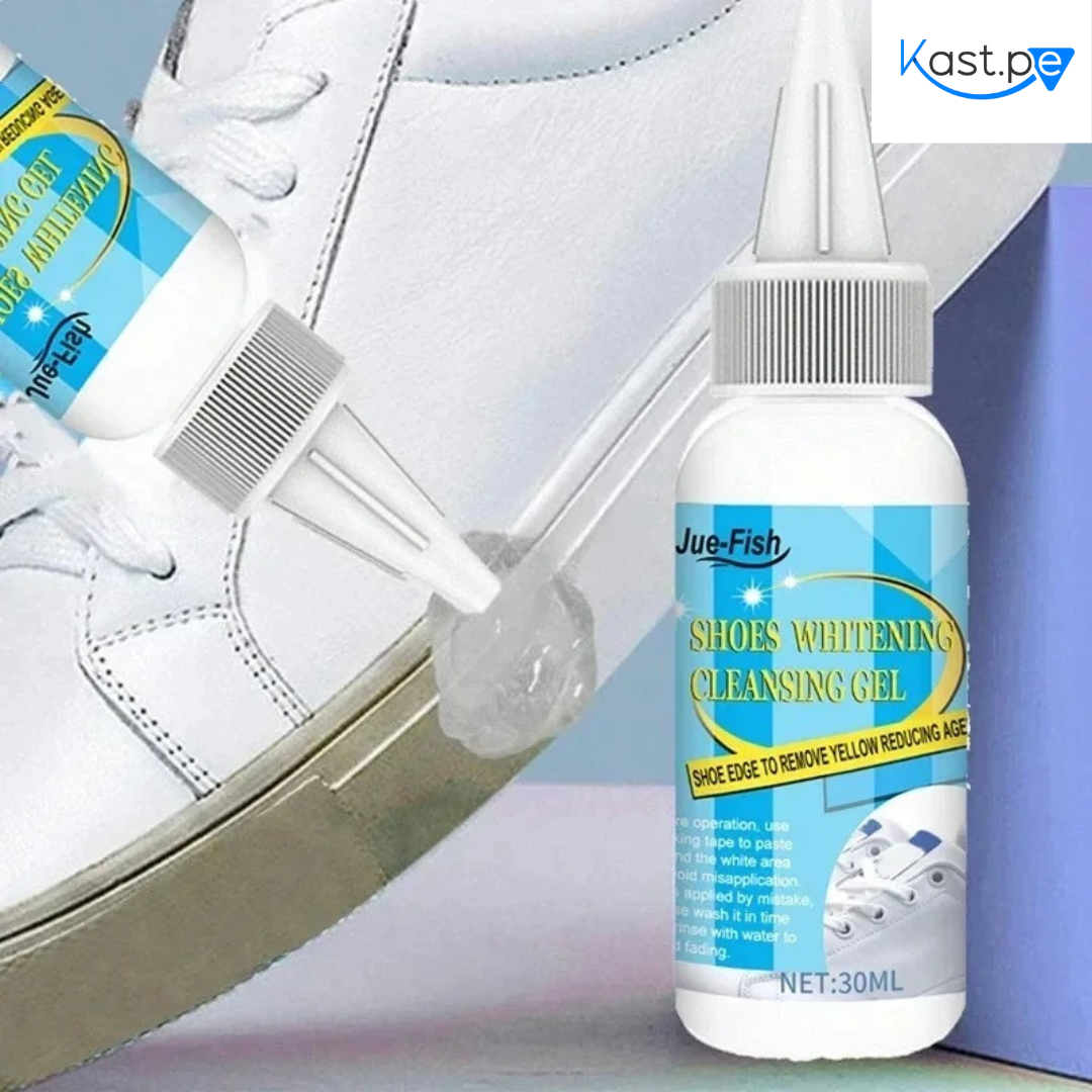 ShoeGlow™ Espuma Limpiadora para Zapatos, Elimina la Suciedad y Amarillo + cinta