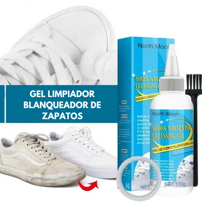 ShoeGlow™ Espuma Limpiadora para Zapatos, Elimina la Suciedad y Amarillo + cinta