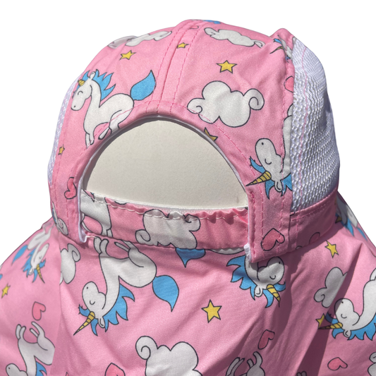 Cubrenuca Legionario  Pink Magic 56cm: Gorro para niñas de 4 a 6+ años
