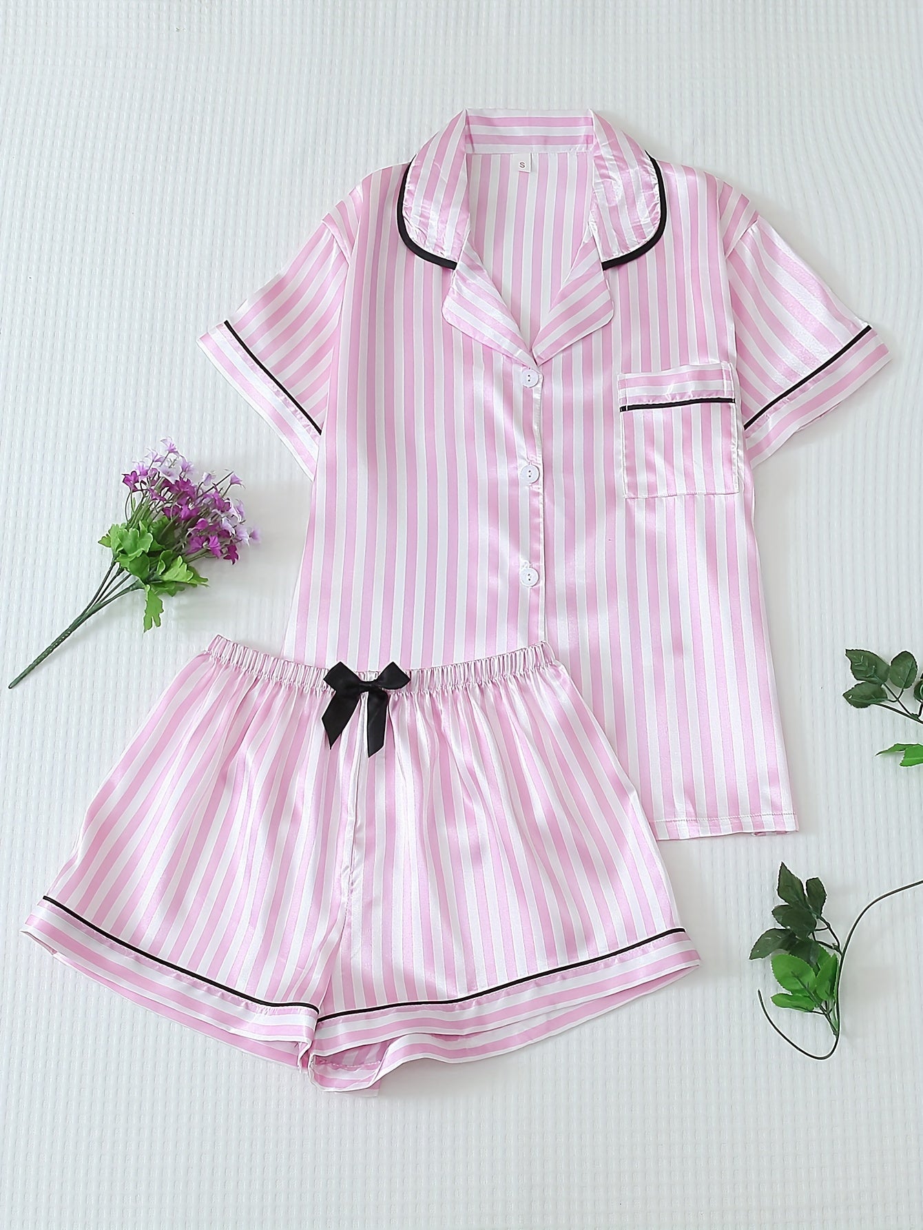 Conjunto de Pijama a Rayas Romy