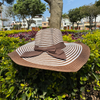 Sombrero de Playa Verano para Mujer Oasis Ajustable - Marron