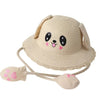 Huishi - sombrero para niños levanta oreja - Beige - 54cm