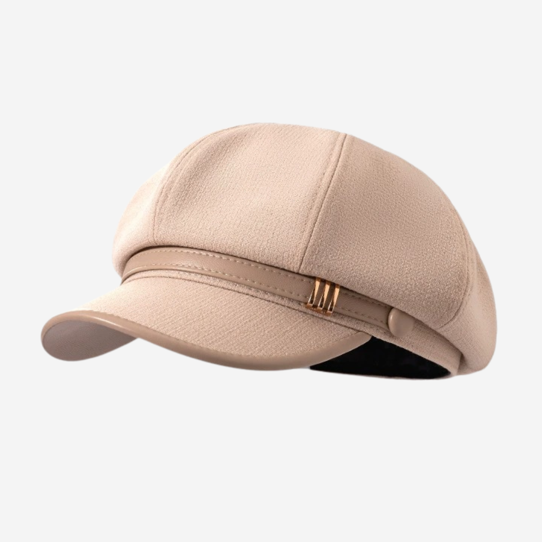 Boina Trend Luxe con detalles en cuerina para mujer | Talla M