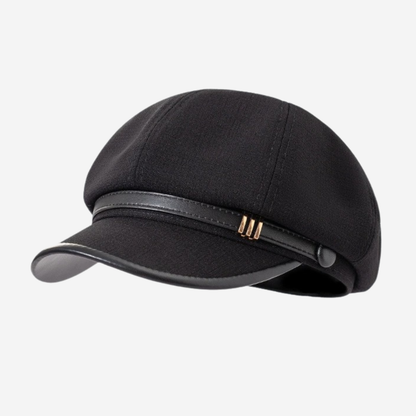 Boina Trend Luxe con detalles en cuerina para mujer | Talla M